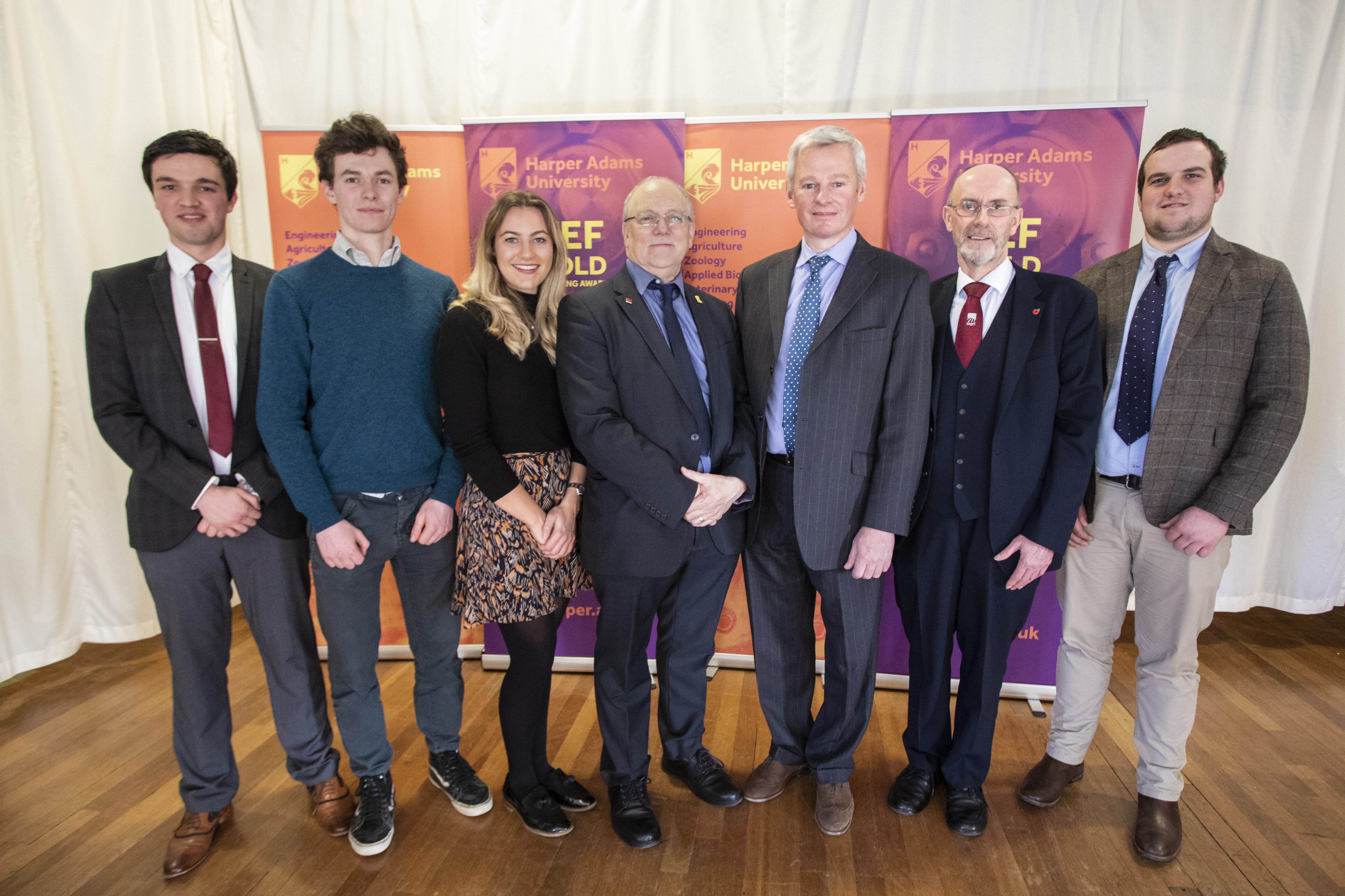 Harper Adams University Winners of Trust Studentships 2020