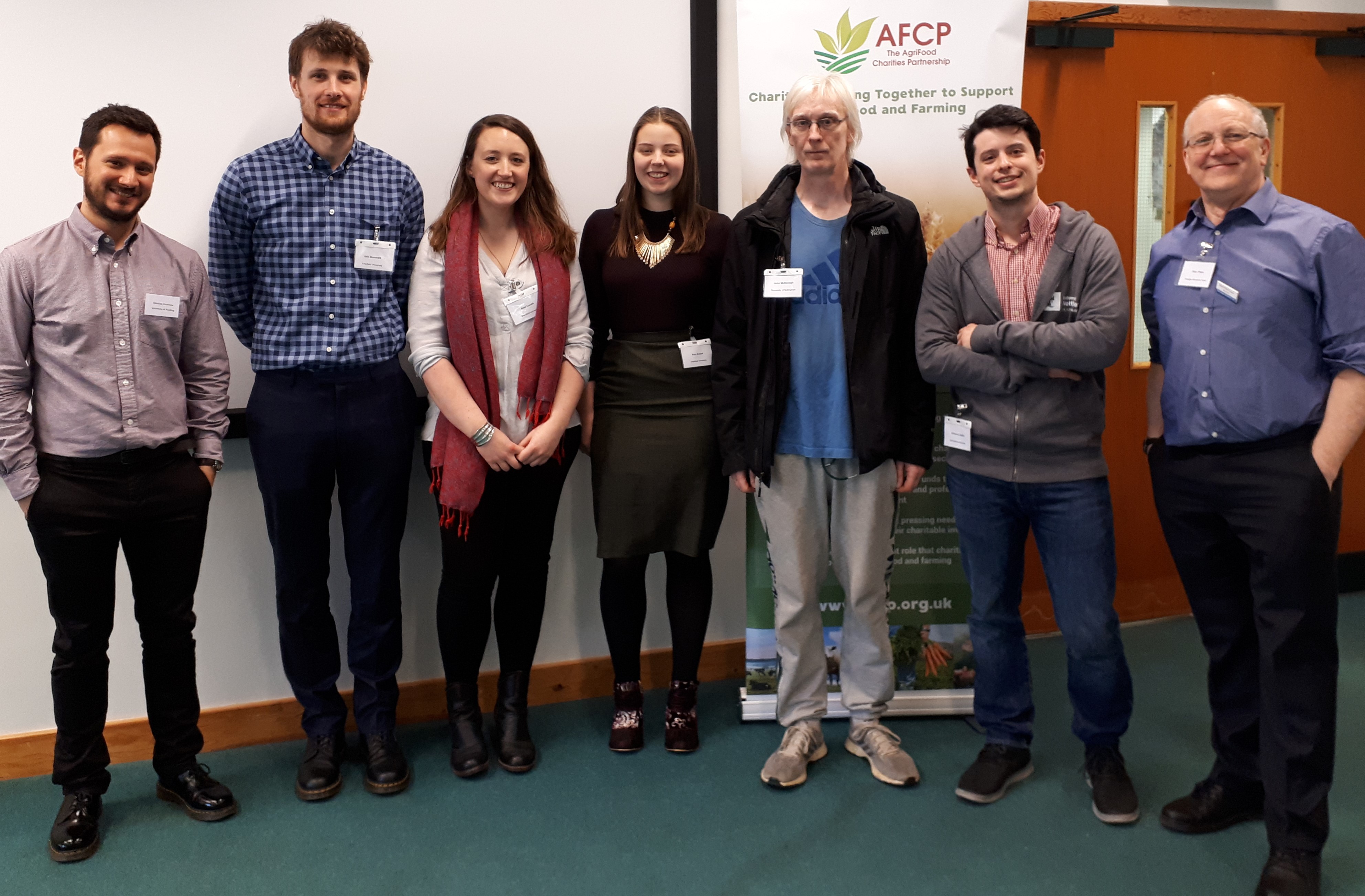 DBT Students at AFCP Student Forum 2018 Reading University