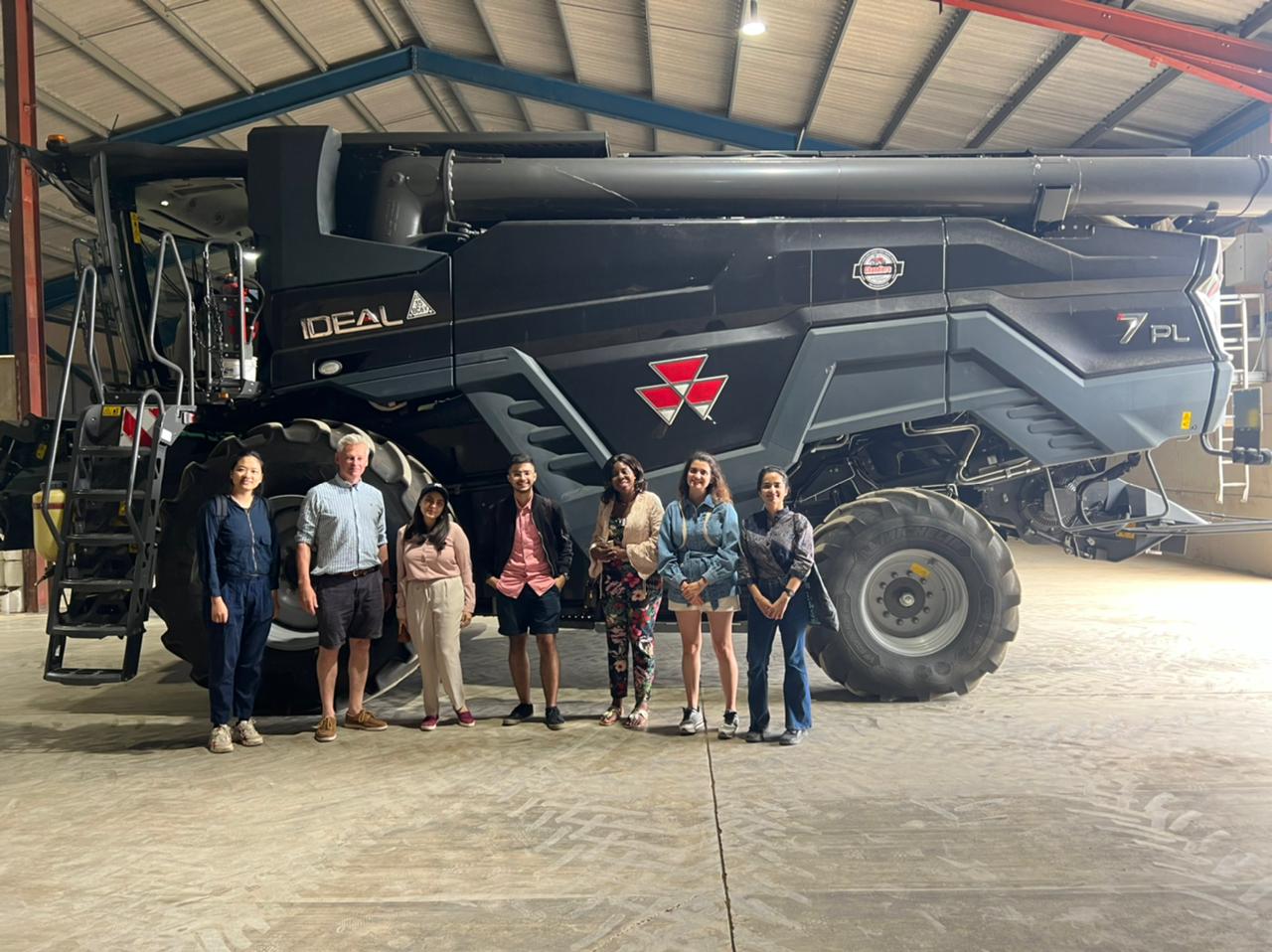 UCL students visit August Farms (home of Trust Chair)