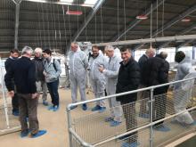 Trustees visit Dairy Unit at Sutton Bonington, University of Nottingham